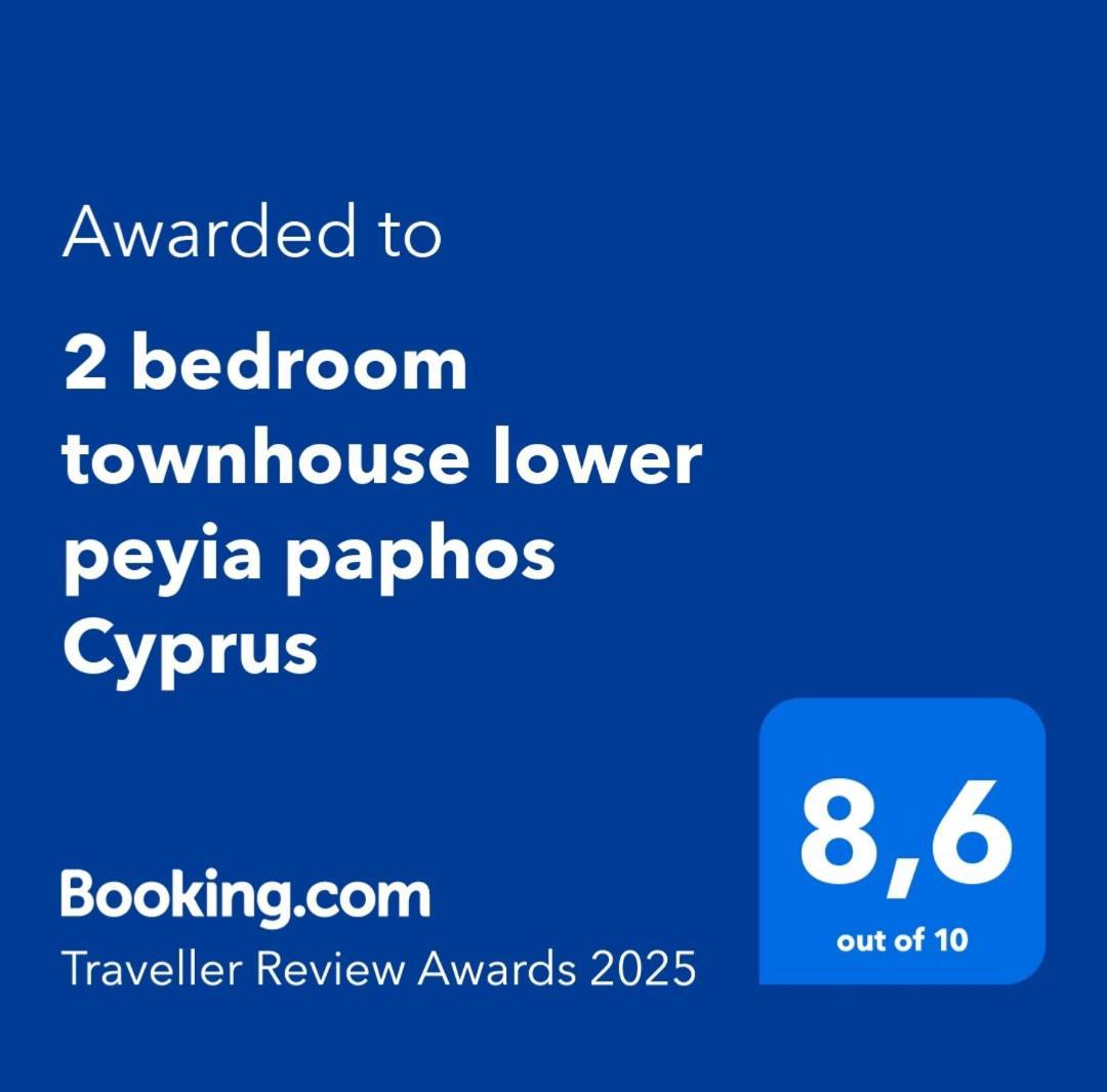 2 Bedroom Townhouse Lower Peyia Paphos Cyprus Esterno foto